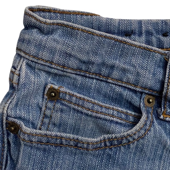 Banana Republic Factory Mid Rise Boot Cut Jeans Medium Blue Wash Denim 28 6 - Picture 13 of 16